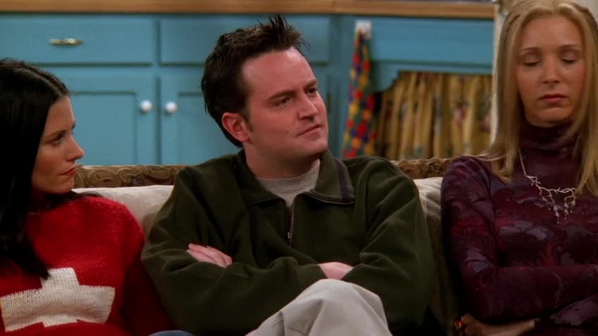 老友记/六人行/Friends 第六季 第十四集 S06E14 The One Where Chandler Can't Cry / 钱德哭不出来