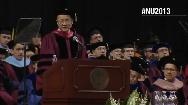 Jim Yong Kim 2013 Commencement Speech/金墉美国东北大学2013届毕业典礼演讲